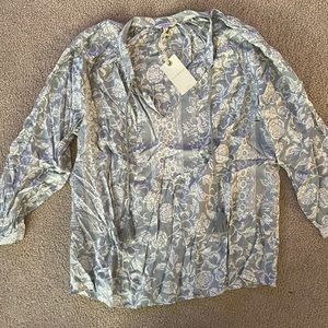 NWT Lucky Brand Flowy Blouse